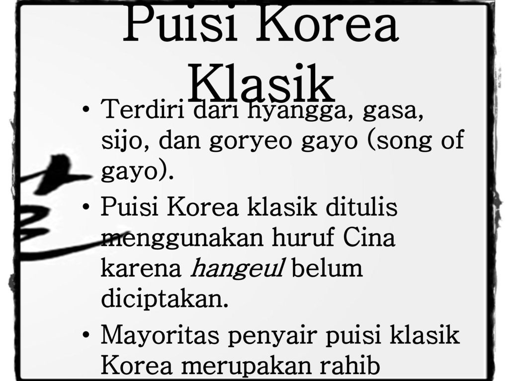 Detail Puisi Korea Dan Artinya Nomer 11