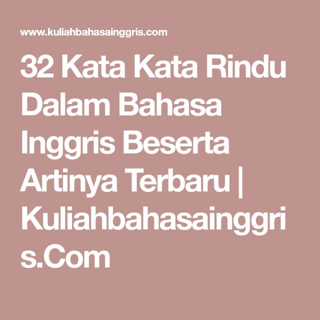 Detail Puisi Ldr Bahasa Inggris Dan Artinya Nomer 4