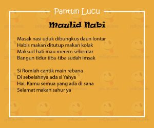 Detail Puisi Maulid Nabi Untuk Anak Sd Nomer 15