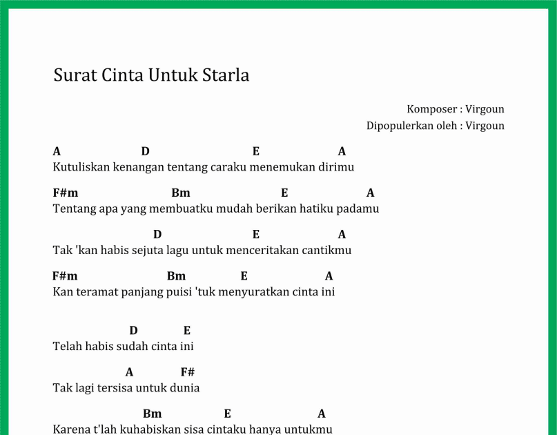 Detail Puisi Surat Cinta Untuk Starla Nomer 48