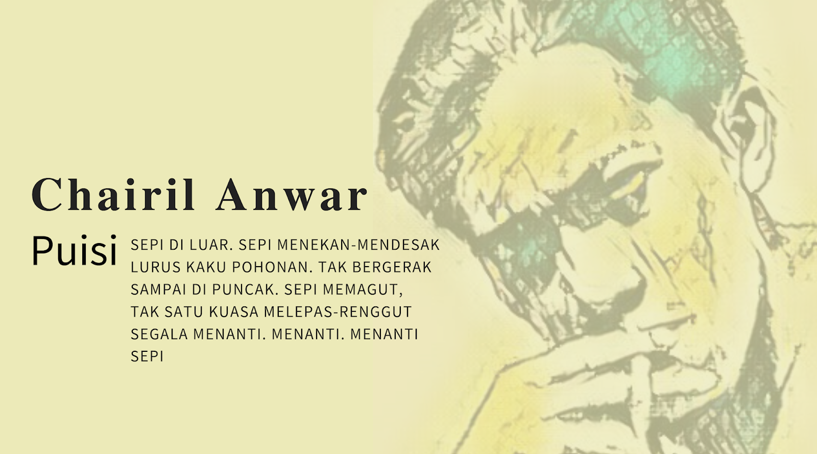 Detail Puisi Tentang Kartini Karya Chairil Anwar Nomer 51