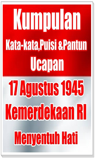 Detail Puisi Untuk 17 Agustus Nomer 44