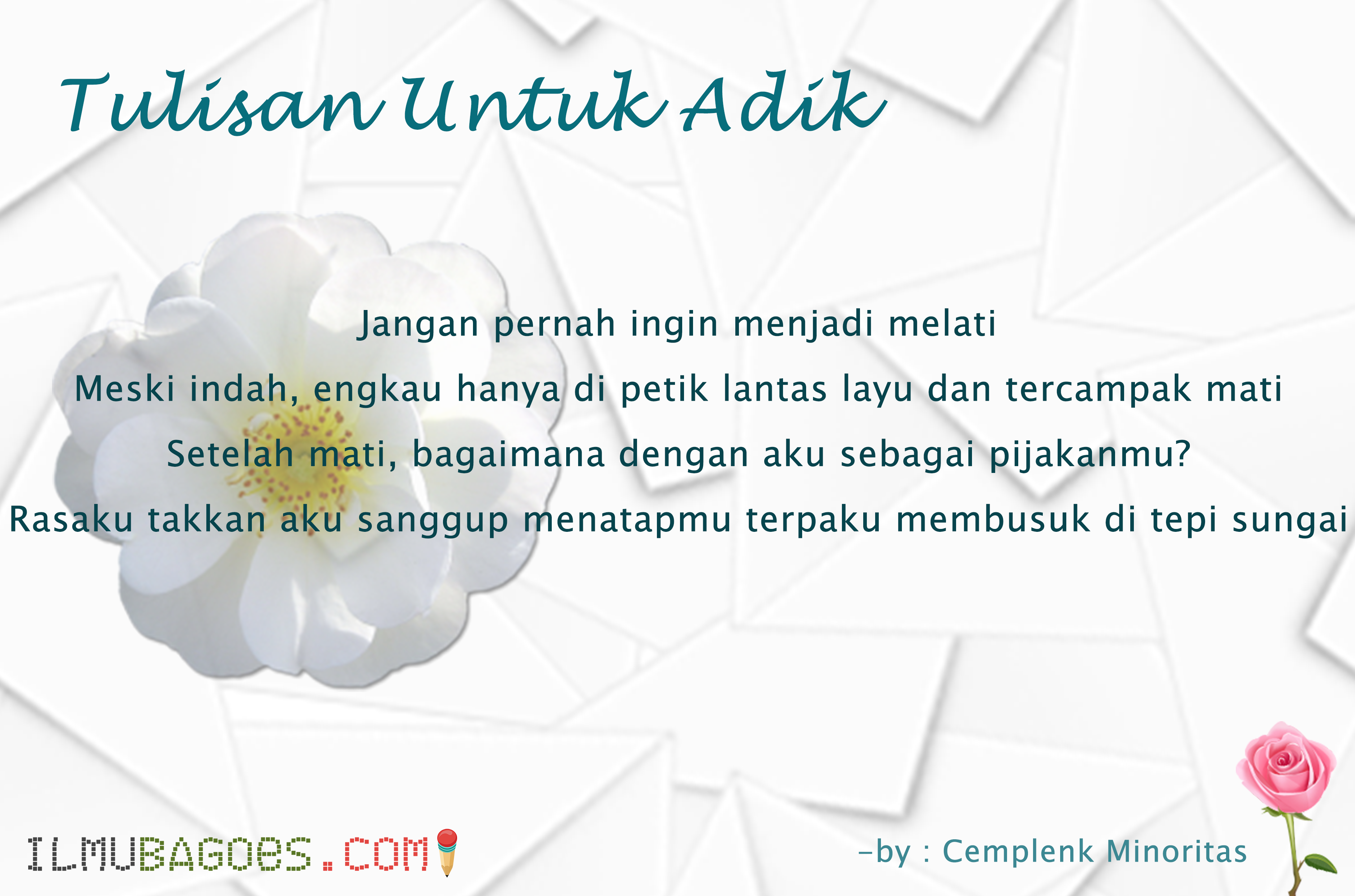 Detail Puisi Untuk Adik Perempuan Nomer 3