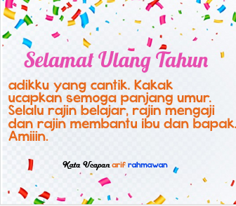 Detail Puisi Untuk Adik Perempuan Nomer 25