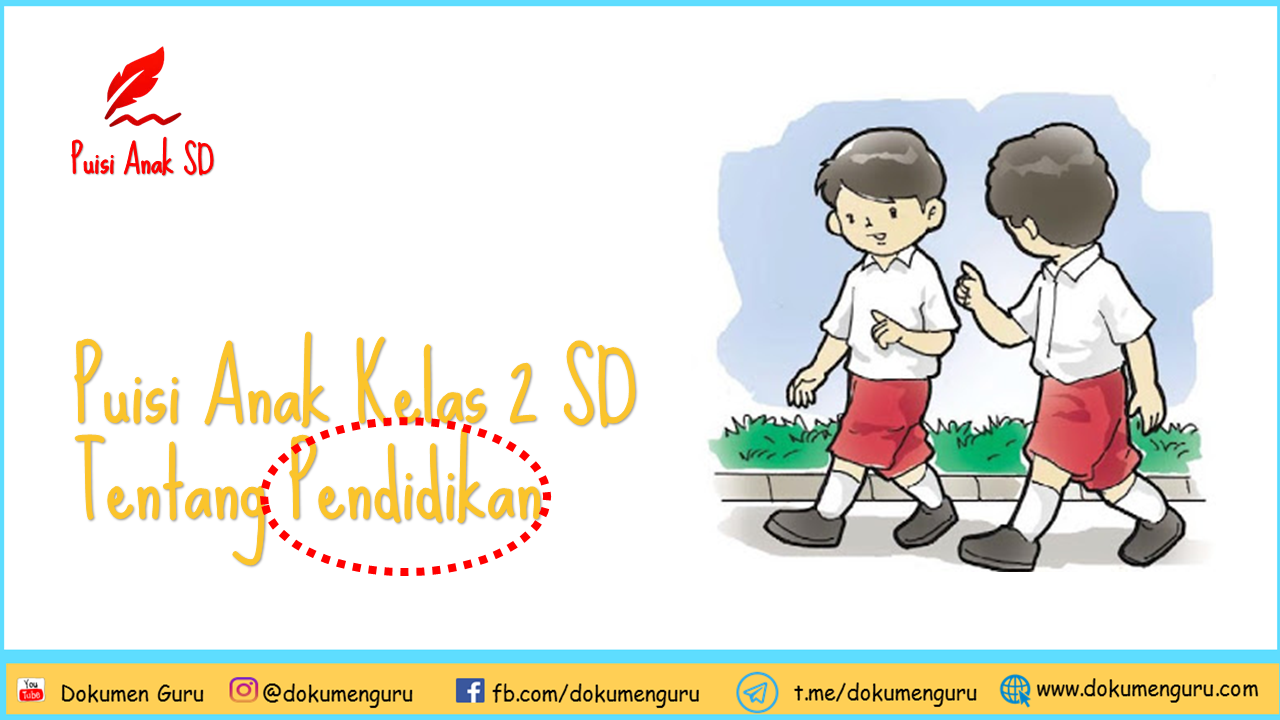 Detail Puisi Untuk Anak Sd Kelas 4 Nomer 28