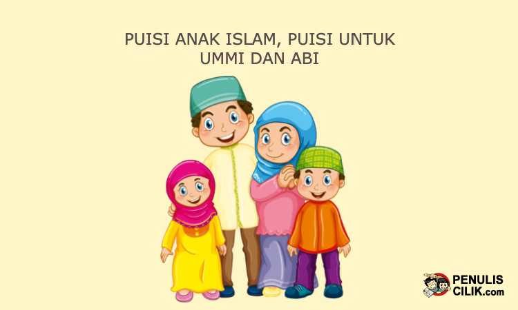 Detail Puisi Untuk Anak Tercinta Islam Nomer 2