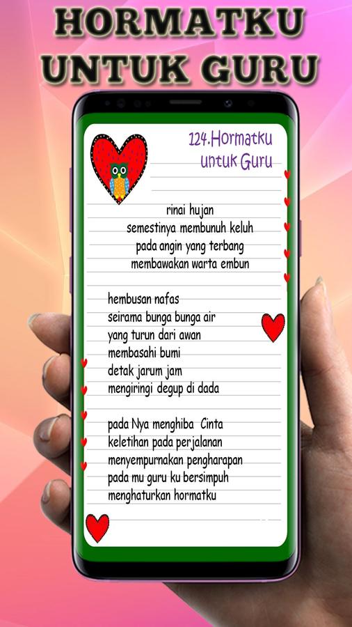 Detail Puisi Untuk Guru Sd Nomer 17
