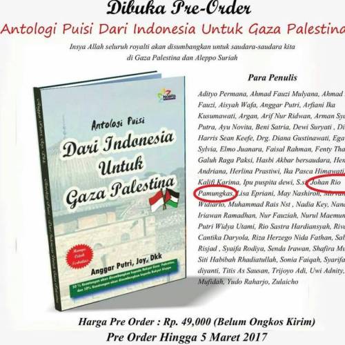 Detail Puisi Untuk Palestina Gaza Nomer 35
