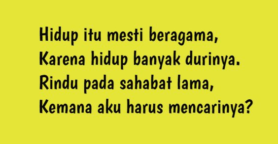 Detail Puisi Untuk Sahabat Tercinta Nomer 49