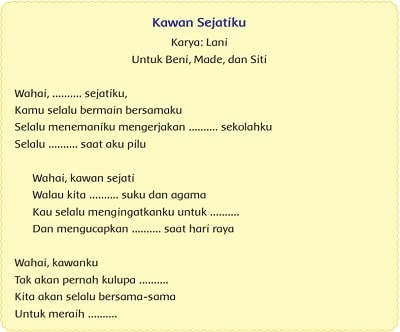 Detail Puisi Untuk Teman Sekelas Nomer 8