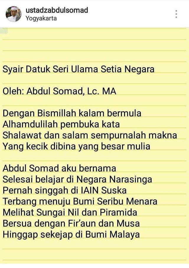 Detail Puisi Untuk Ustadz Nomer 45