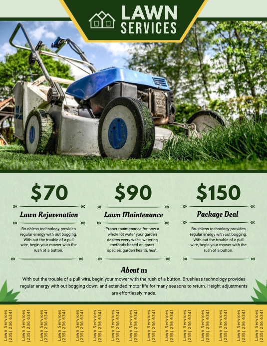 Detail Pull Tab Flyer Template Nomer 19