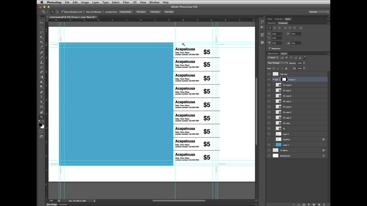 Detail Pull Tab Flyer Template Nomer 34
