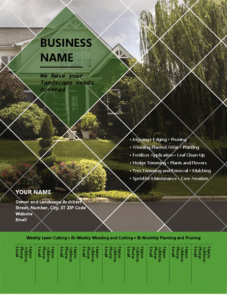 Detail Pull Tab Flyer Template Nomer 5