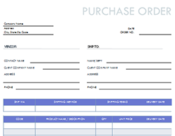 Detail Purchase Order Template Nomer 33