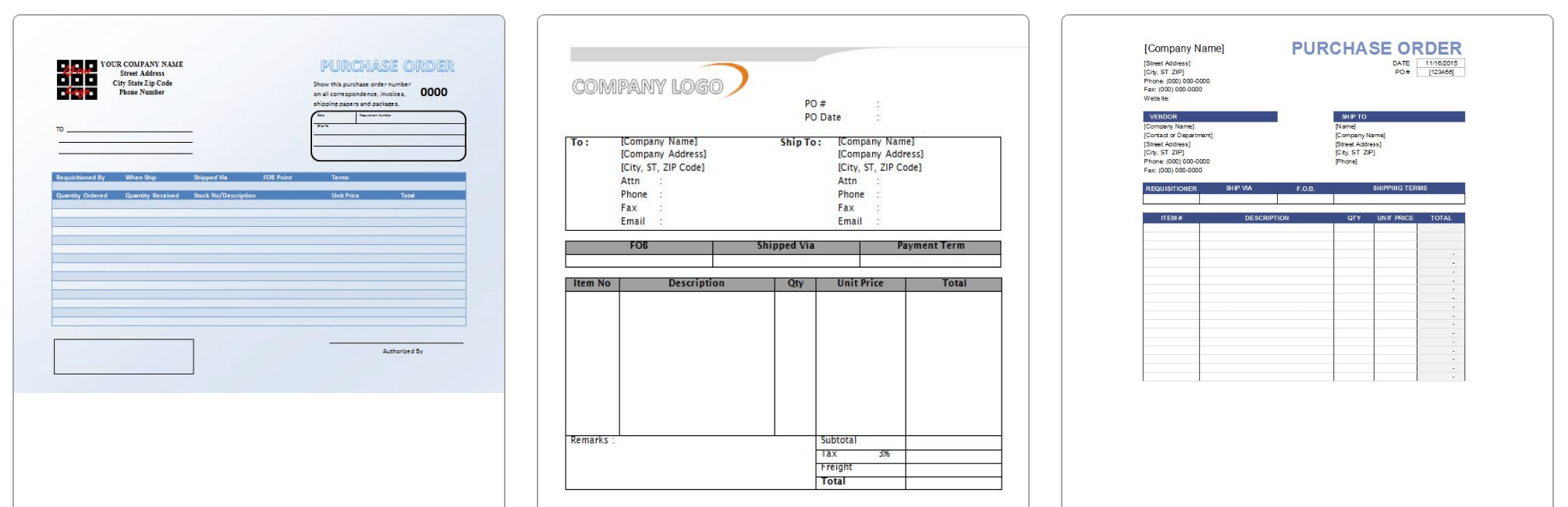 Detail Purchase Order Template Excel Nomer 53