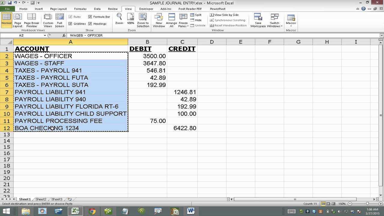 Detail Purchases Journal Template Excel Nomer 28