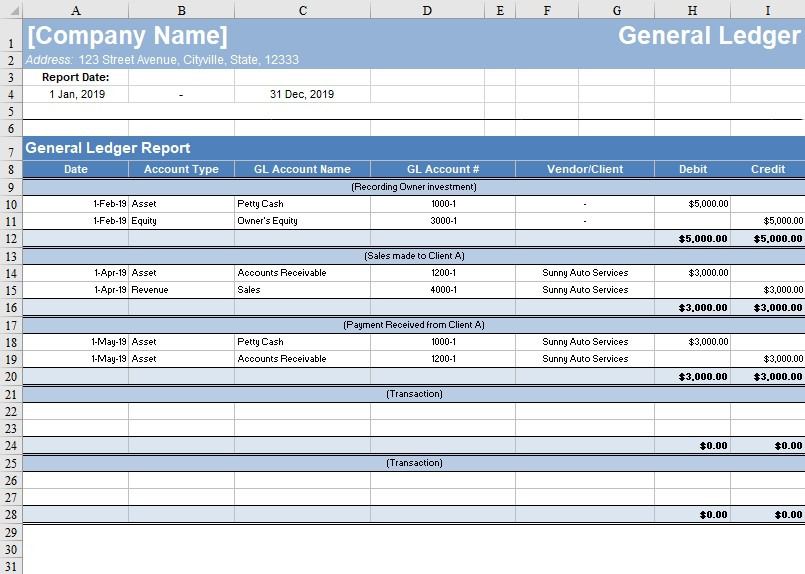 Detail Purchases Journal Template Excel Nomer 34