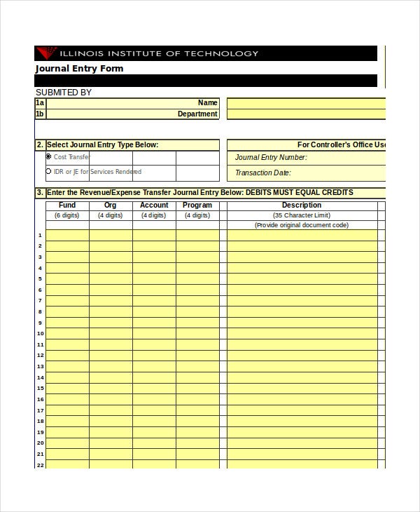 Detail Purchases Journal Template Excel Nomer 6