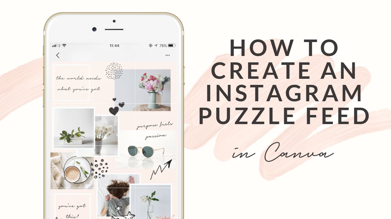 Detail Puzzle Feed Instagram Template Nomer 11