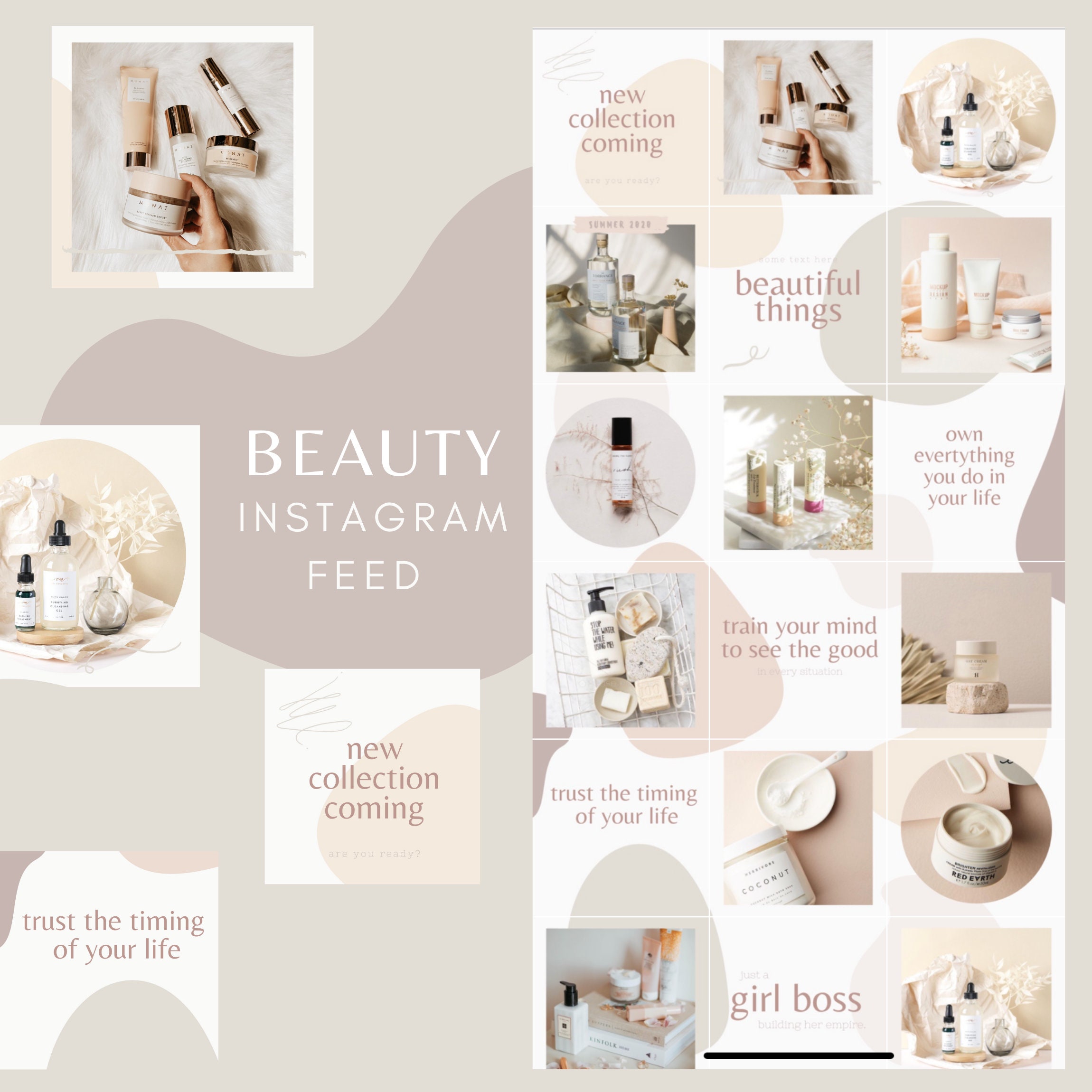 Detail Puzzle Feed Instagram Template Nomer 12