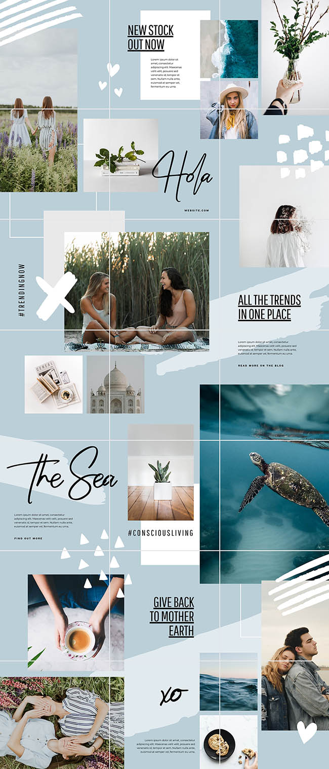 Detail Puzzle Feed Instagram Template Nomer 17