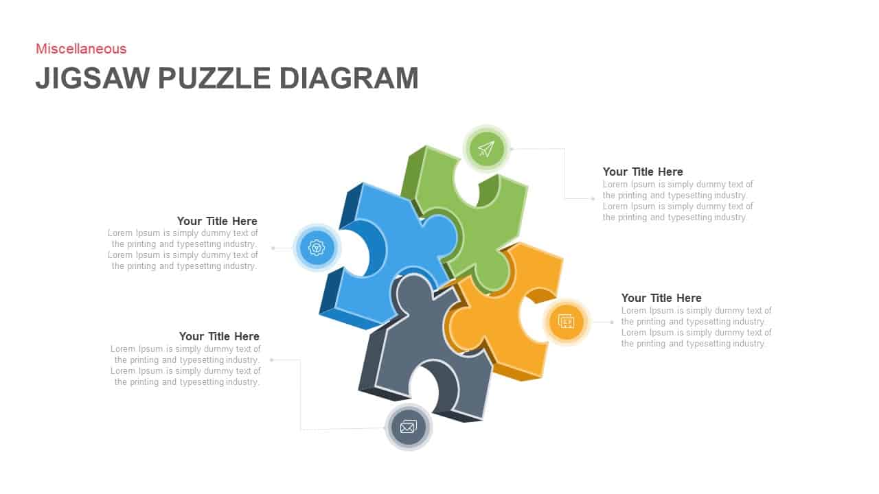 Detail Puzzle Presentation Template Nomer 16