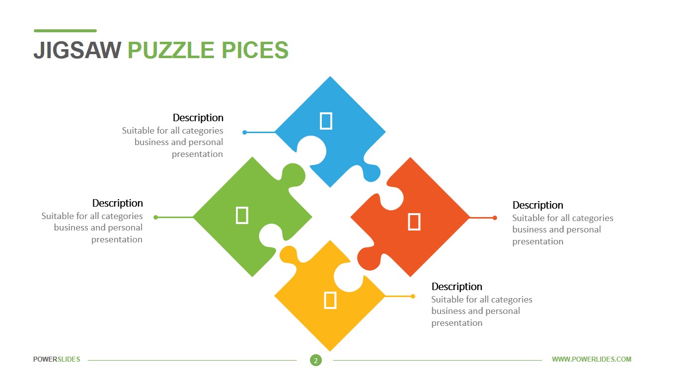 Detail Puzzle Presentation Template Nomer 25