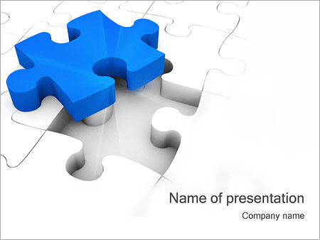 Detail Puzzle Presentation Template Nomer 37
