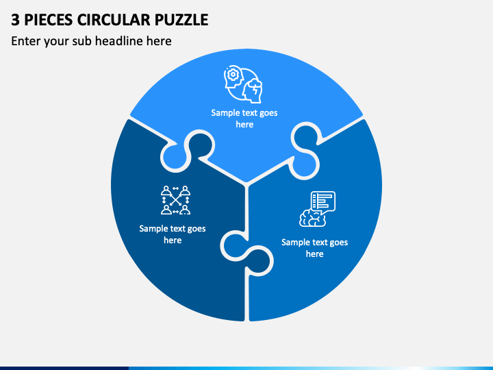 Detail Puzzle Presentation Template Nomer 39