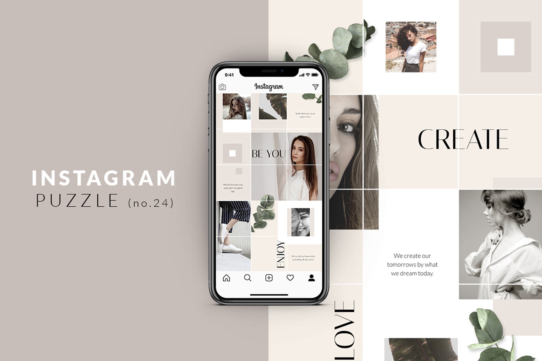 Detail Puzzle Template Instagram Nomer 25