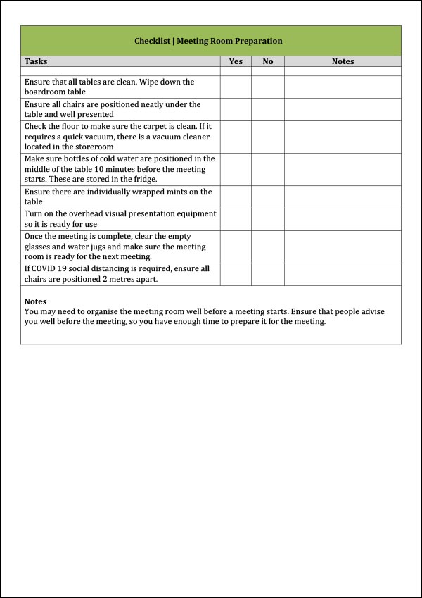 Detail Qa Checklist Template Nomer 26