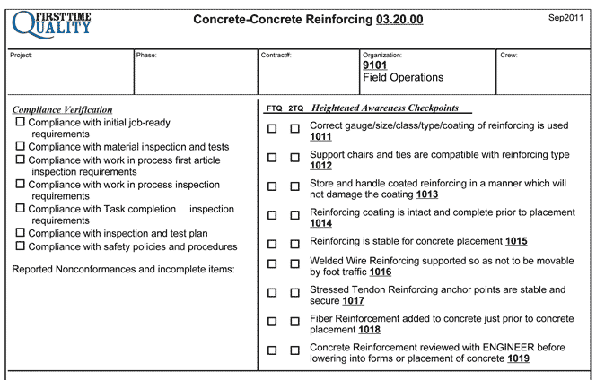 Detail Qa Checklist Template Nomer 38