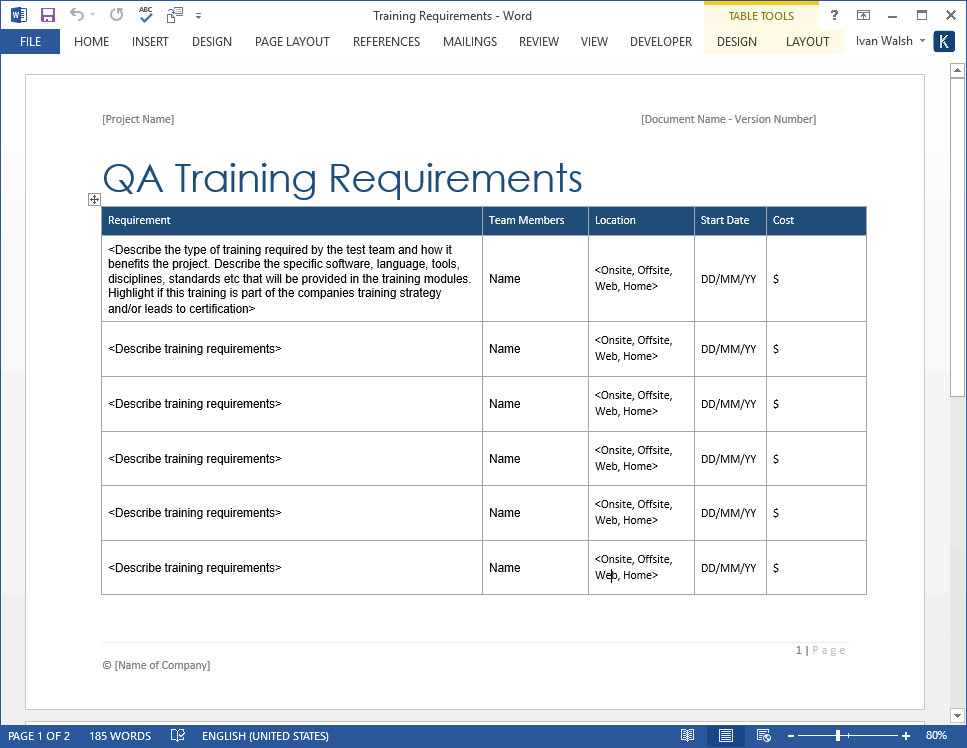 Detail Qa Template Nomer 32