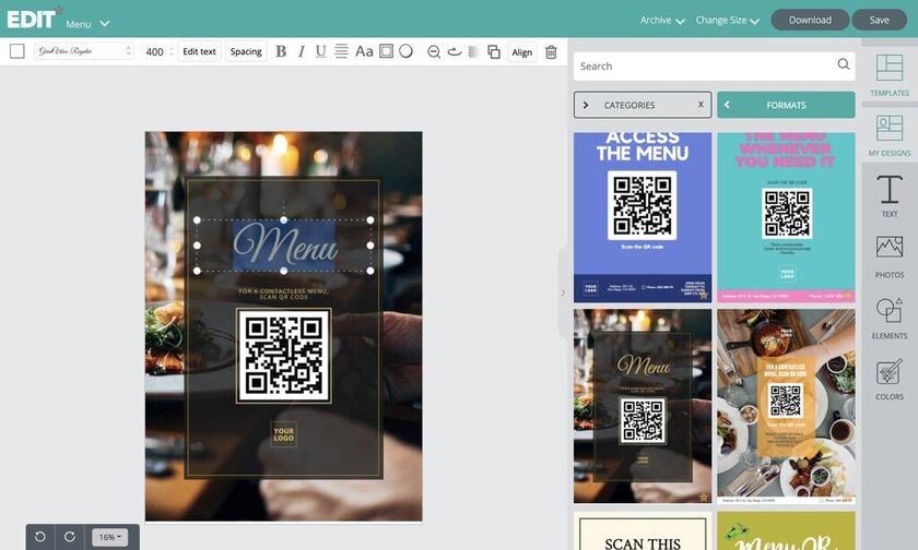 Detail Qr Code Template Nomer 45