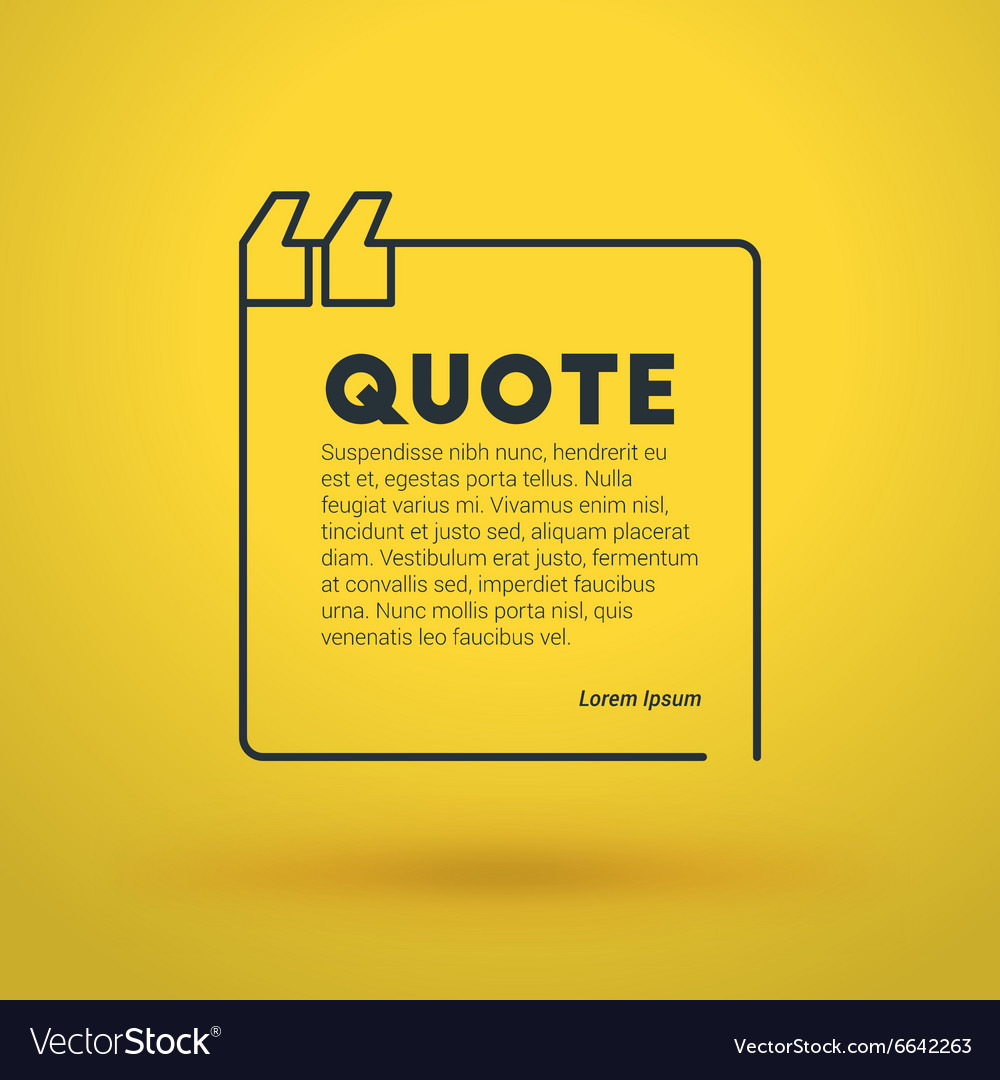 Detail Quote Design Template Nomer 2