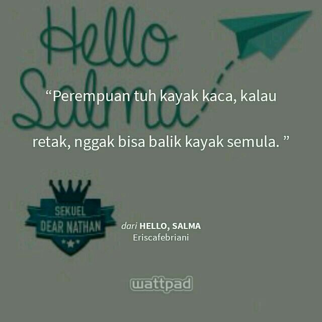 Detail Quotes Dear Nathan Hello Salma Nomer 9