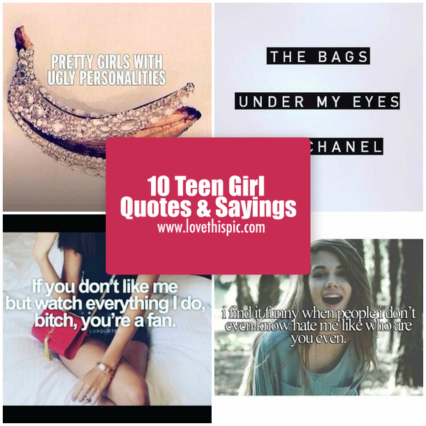 Detail Quotes For Teenage Girls Nomer 34