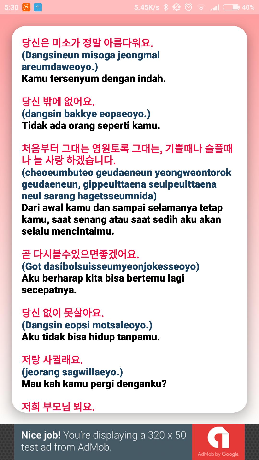 Detail Quotes Korea Hangul Dan Artinya Nomer 29