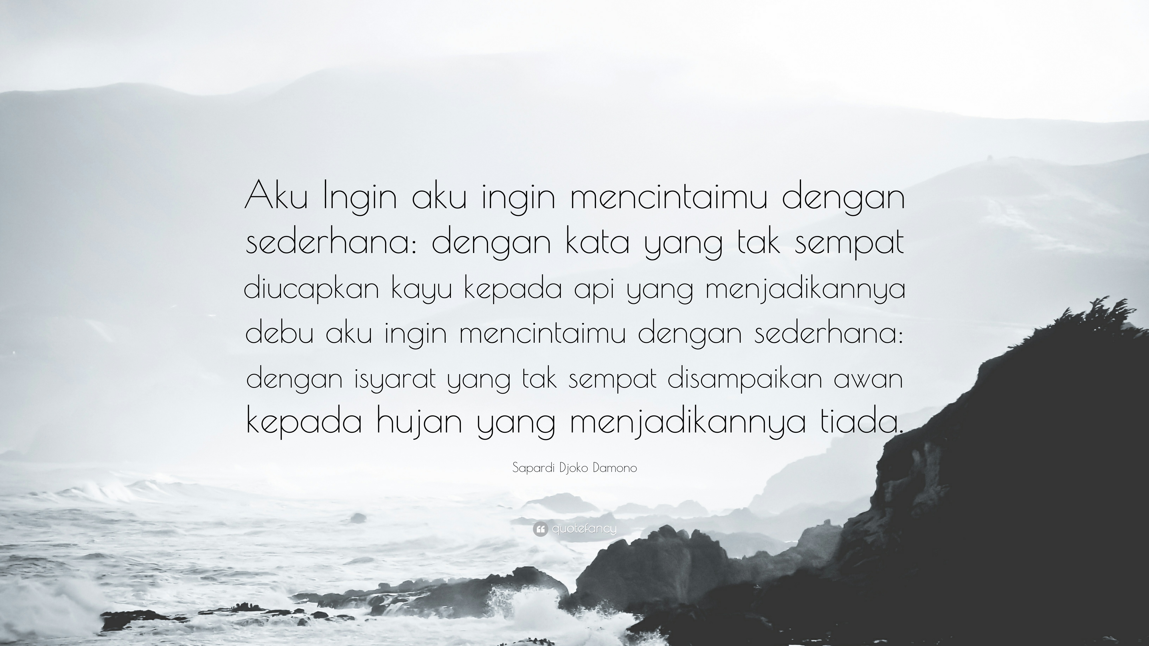 Detail Quotes Sapardi Djoko Damono Nomer 14