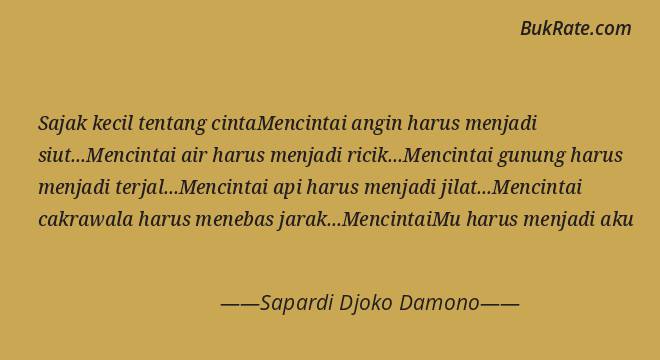 Detail Quotes Sapardi Djoko Damono Nomer 39
