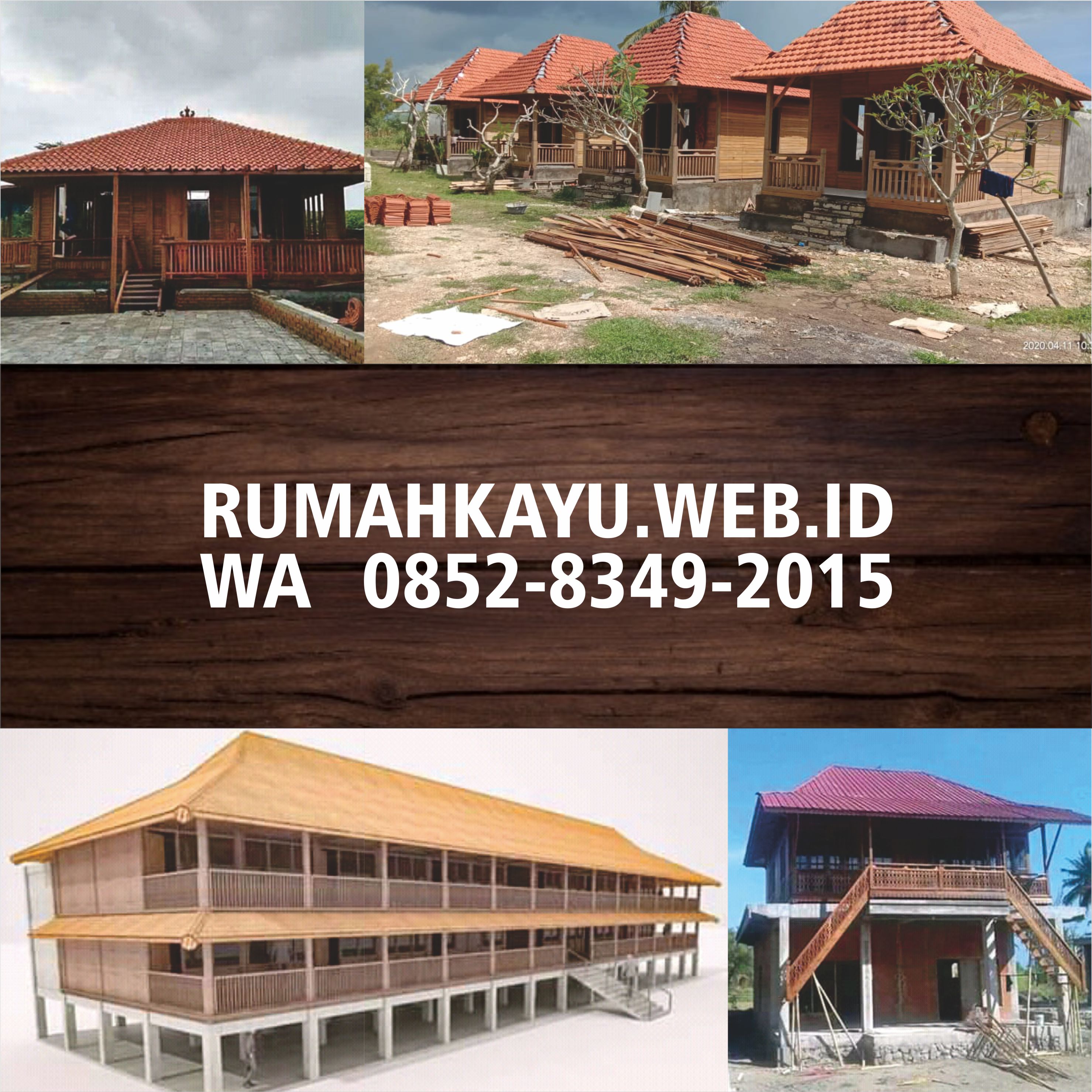 Detail Rab Rumah Panggung Kayu Excel Download Nomer 5