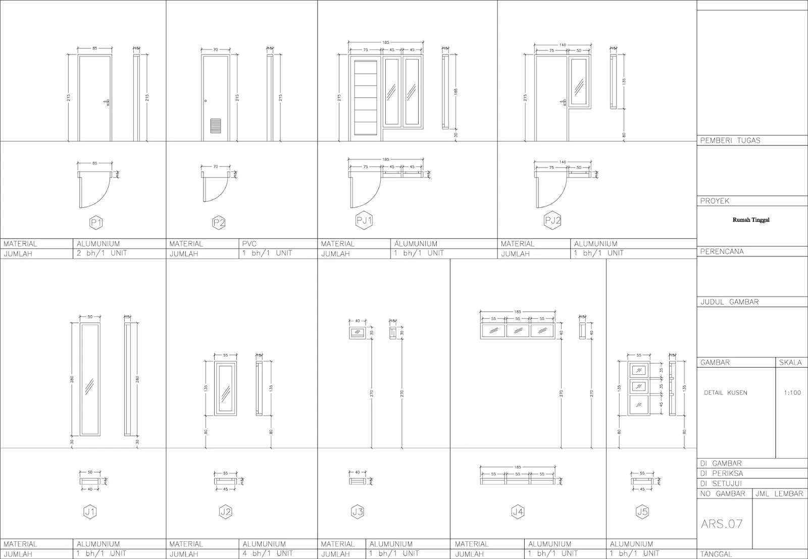 Detail Rab Rumah Panggung Kayu Excel Download Nomer 11