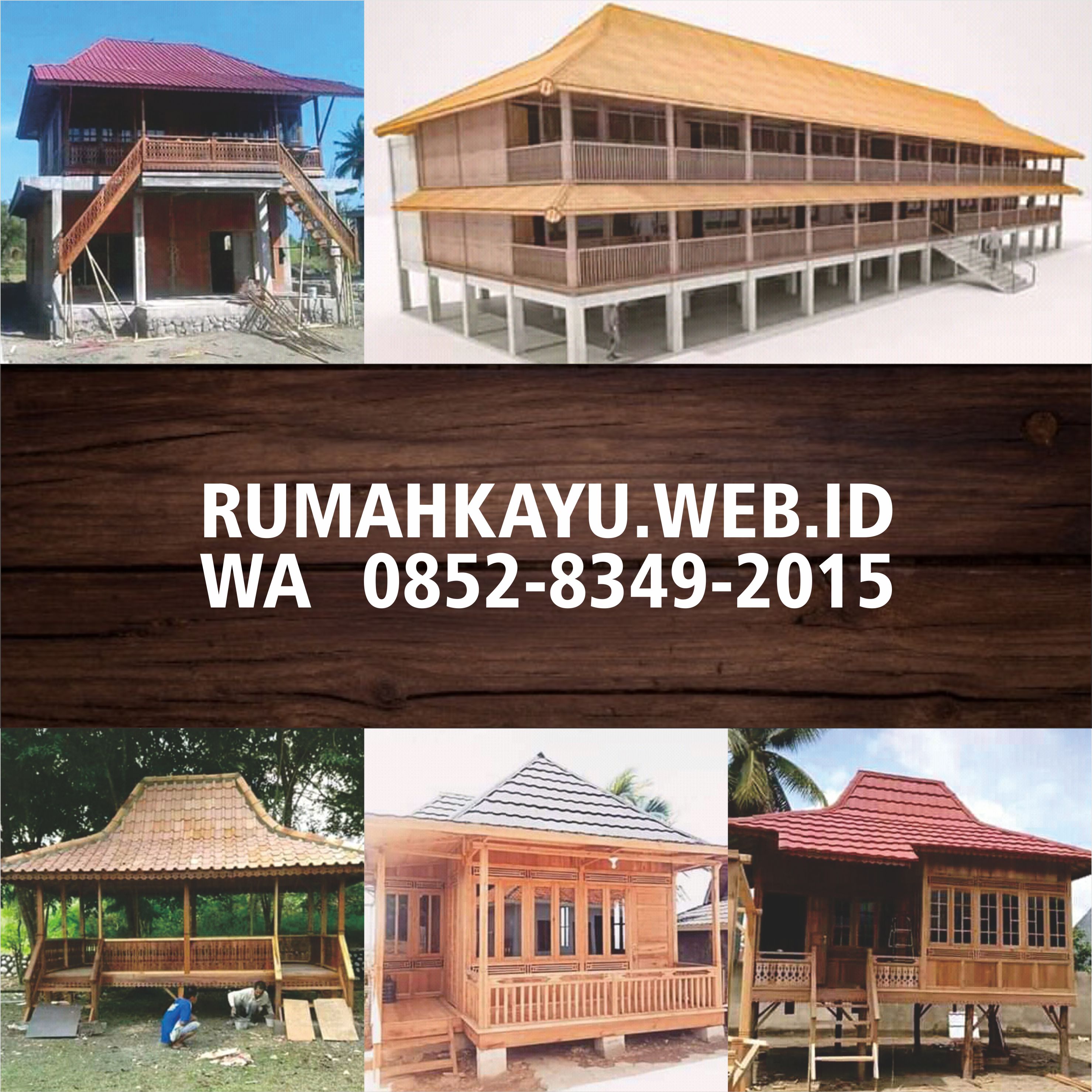 Detail Rab Rumah Panggung Kayu Excel Download Nomer 12