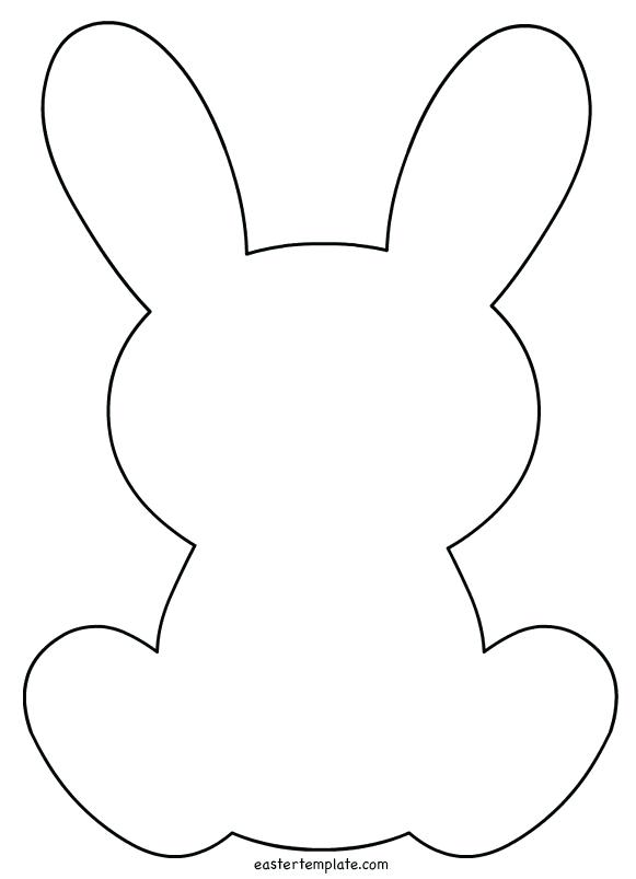 Detail Rabbit Template To Print Nomer 10