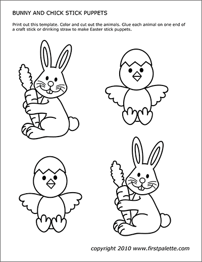 Detail Rabbit Template To Print Nomer 31