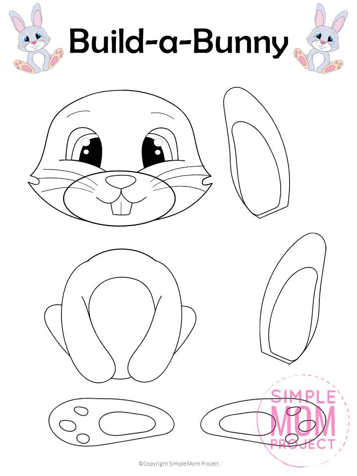 Detail Rabbit Template To Print Nomer 32