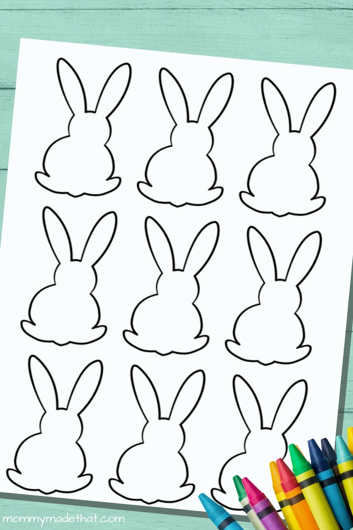 Detail Rabbit Template To Print Nomer 39