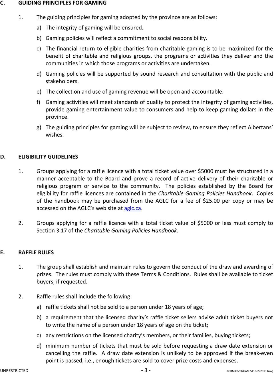 Detail Raffle Rules Template Nomer 16