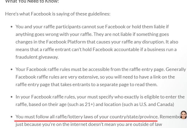 Detail Raffle Rules Template Nomer 25